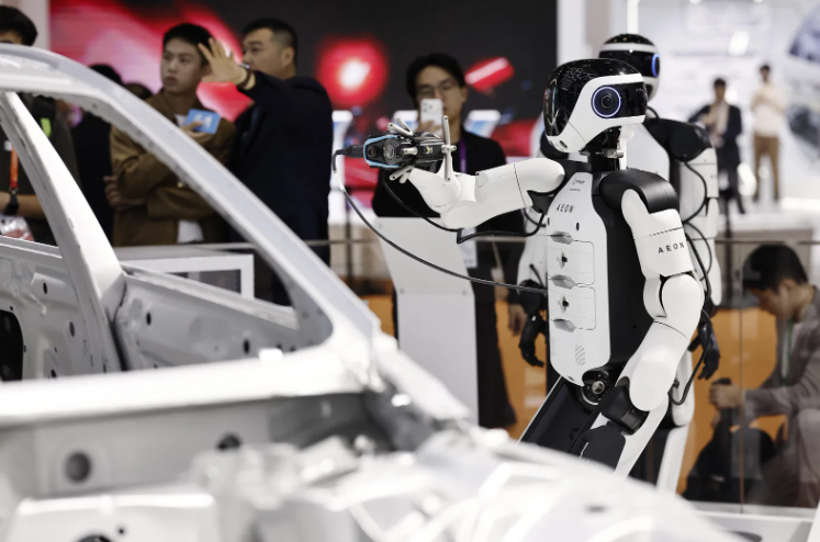 人形機器人的應用場景將愈來愈多。(中新社)