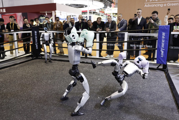 人形機器人的應用場景將愈來愈多。(中新社)