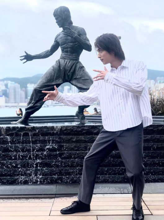 橫濱流星2019年再到香港為日本節目進行拍攝。