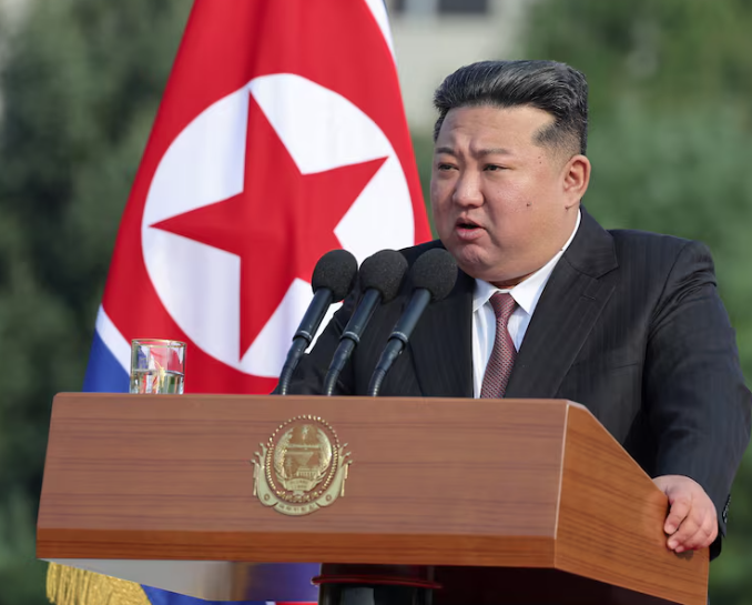 北韓領袖金正恩。(資料圖片)