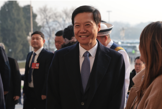 雷軍表示,香港小米基金會捐1000萬元救災。(資料圖片/中通社)