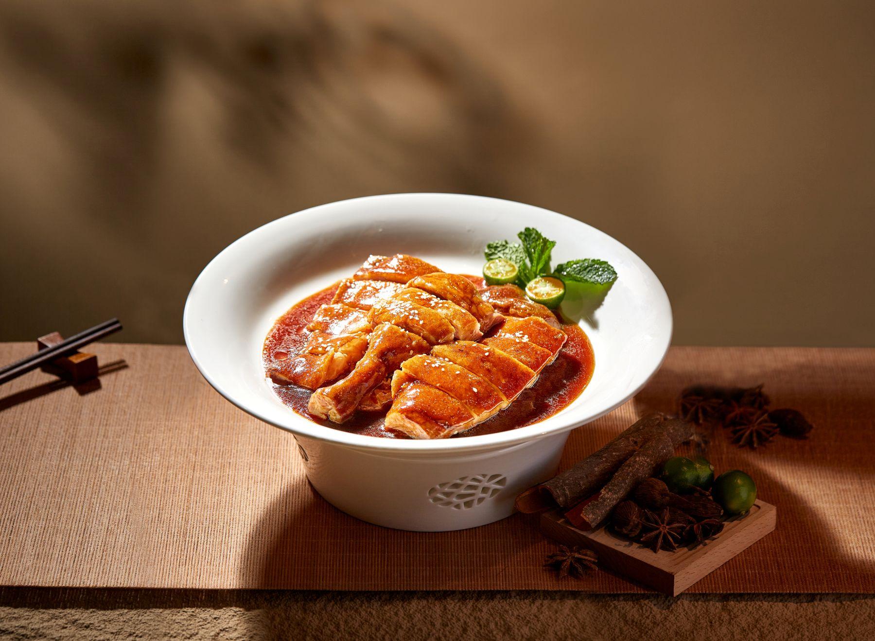 獲2021年嶺南名菜特金獎之順德豉味碌鵝(上莊$128,下莊$158,半隻$258)