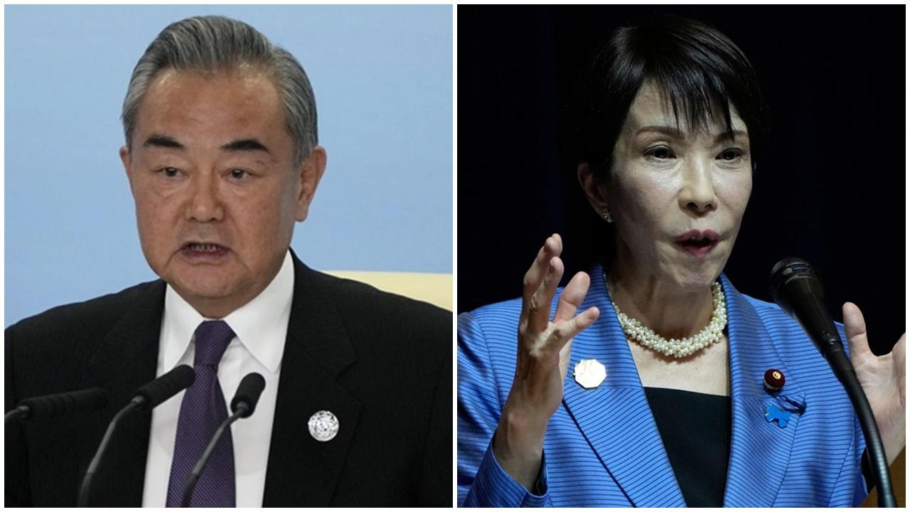 王毅批評高市早苗涉台言論開歷史倒車,暴露日本軍國主義陰魂不散。