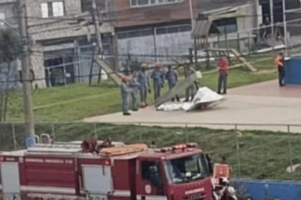 涉事籃球場去年7月才以110萬黑奧(約160萬港元)完成整修工程。(X)