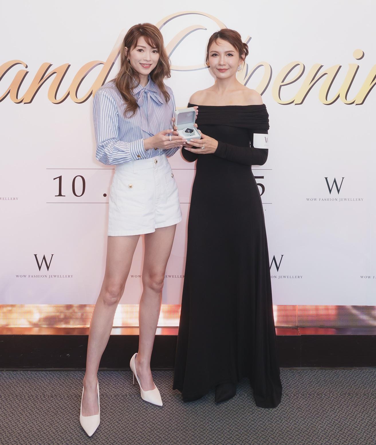 連詩雅出席活動支持好友Ally。