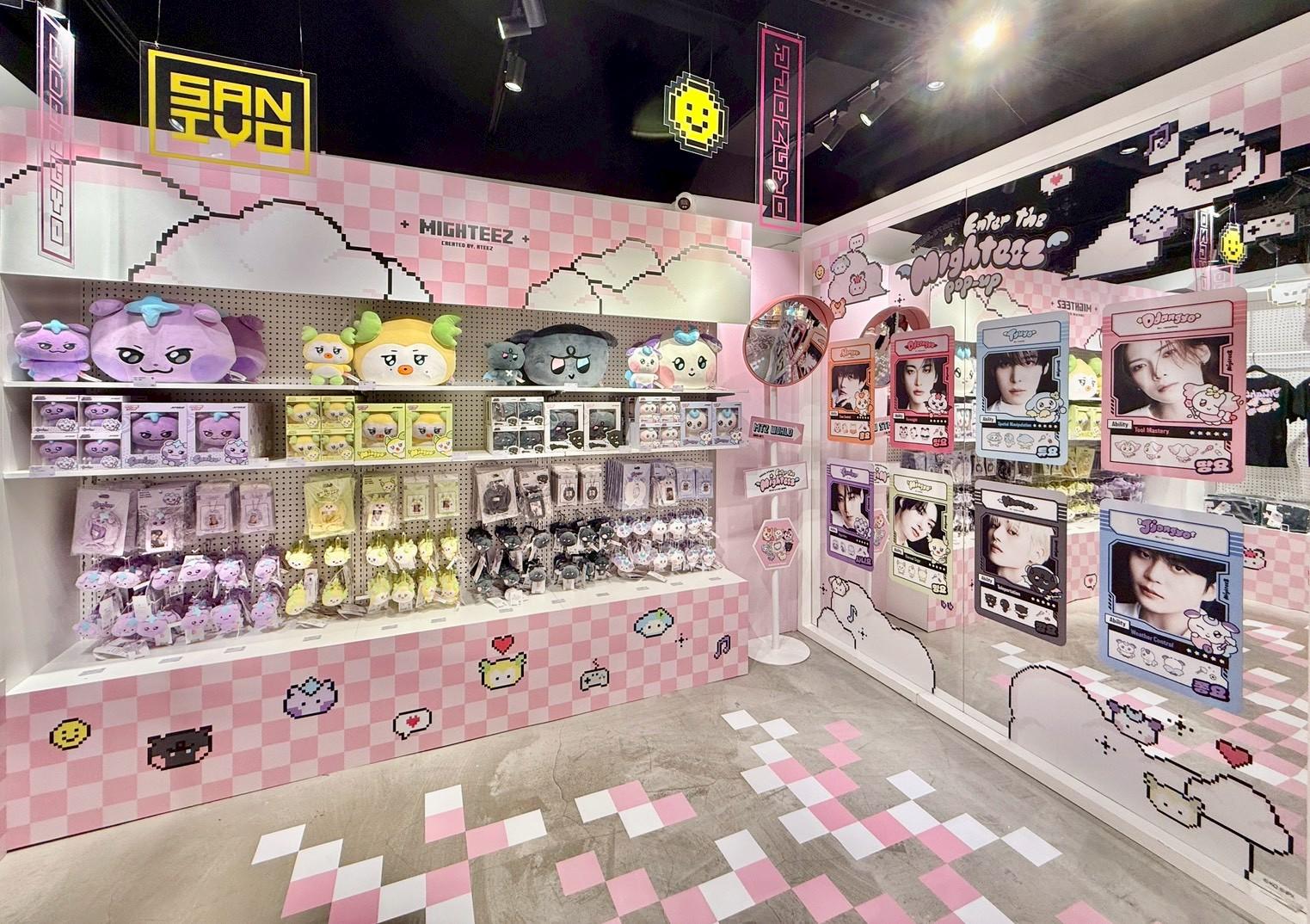 Press, Start! Enter the MIGHTEEZ POP-UP