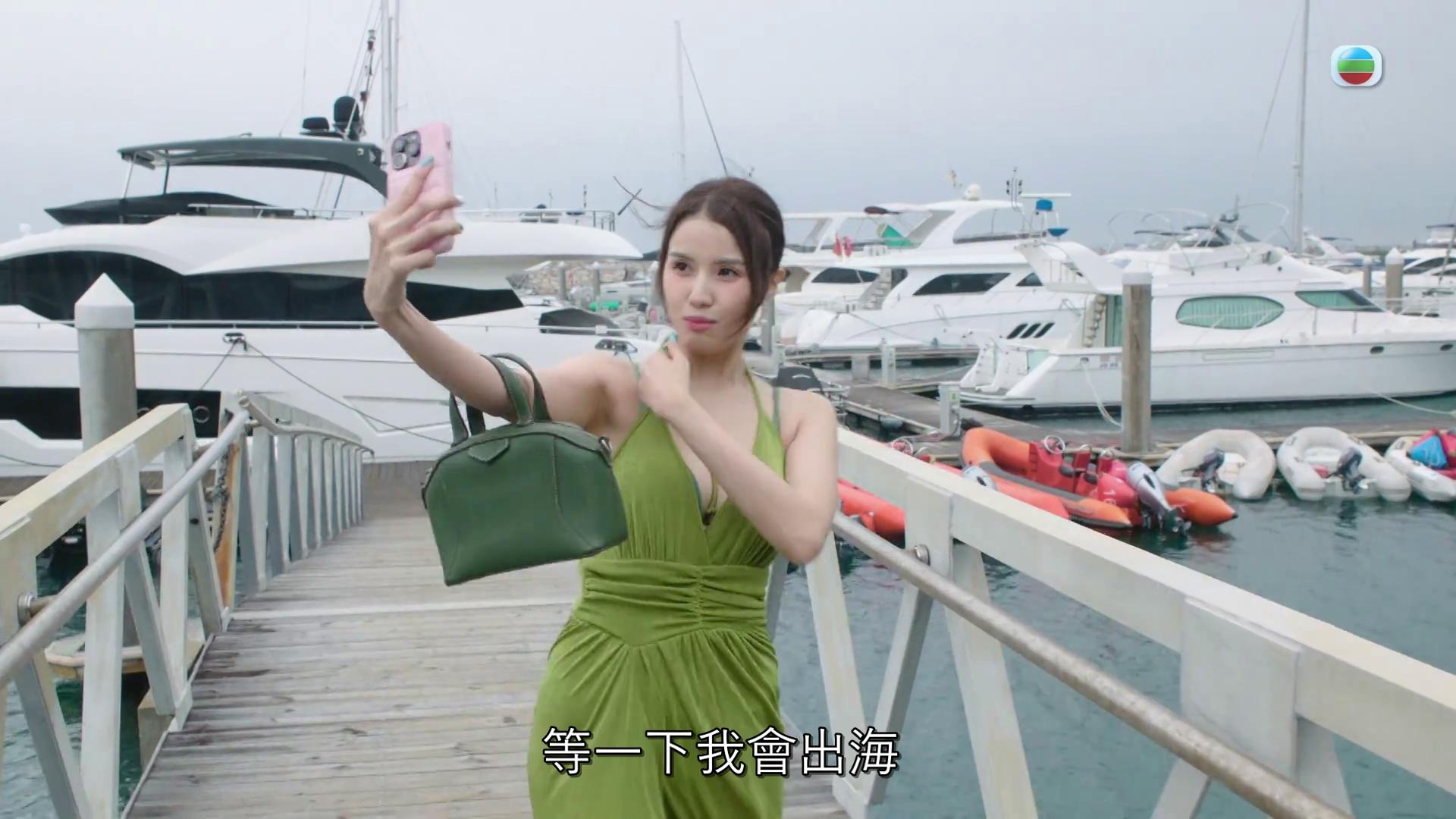 昨晚一集《新聞女王2》原本係開心船P。