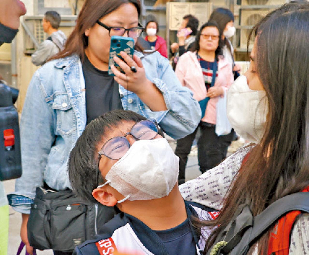 大埔宏福苑五級火 火警