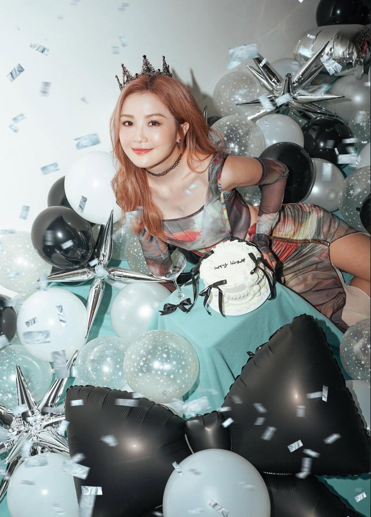 阿Sa今年特別拍下一輯生日靚相