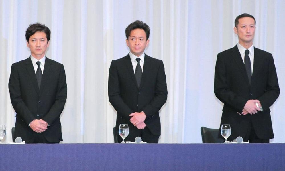 國分太一、城島茂(中)與松岡昌宏組成的TOKIO已解散。