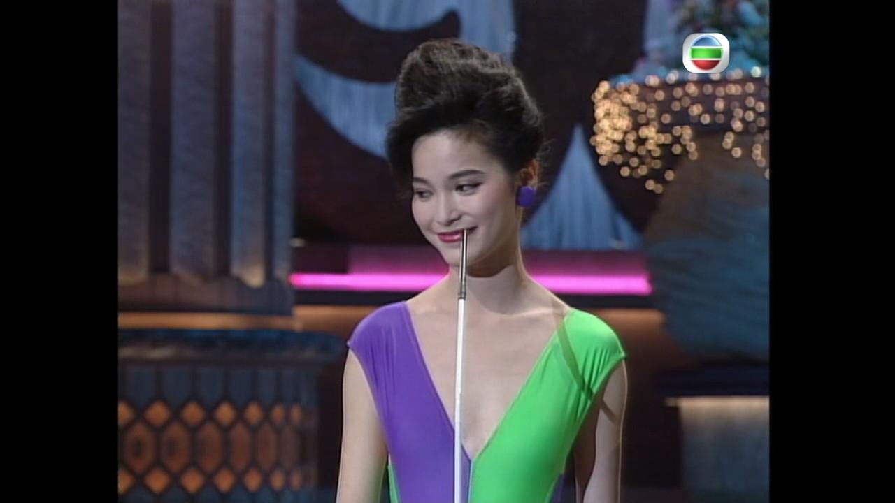 樊亦敏1991年參選香港小姐時的泳裝Look,當年樊亦敏最終取得第5名,兼獲「最上鏡小姐」獎。