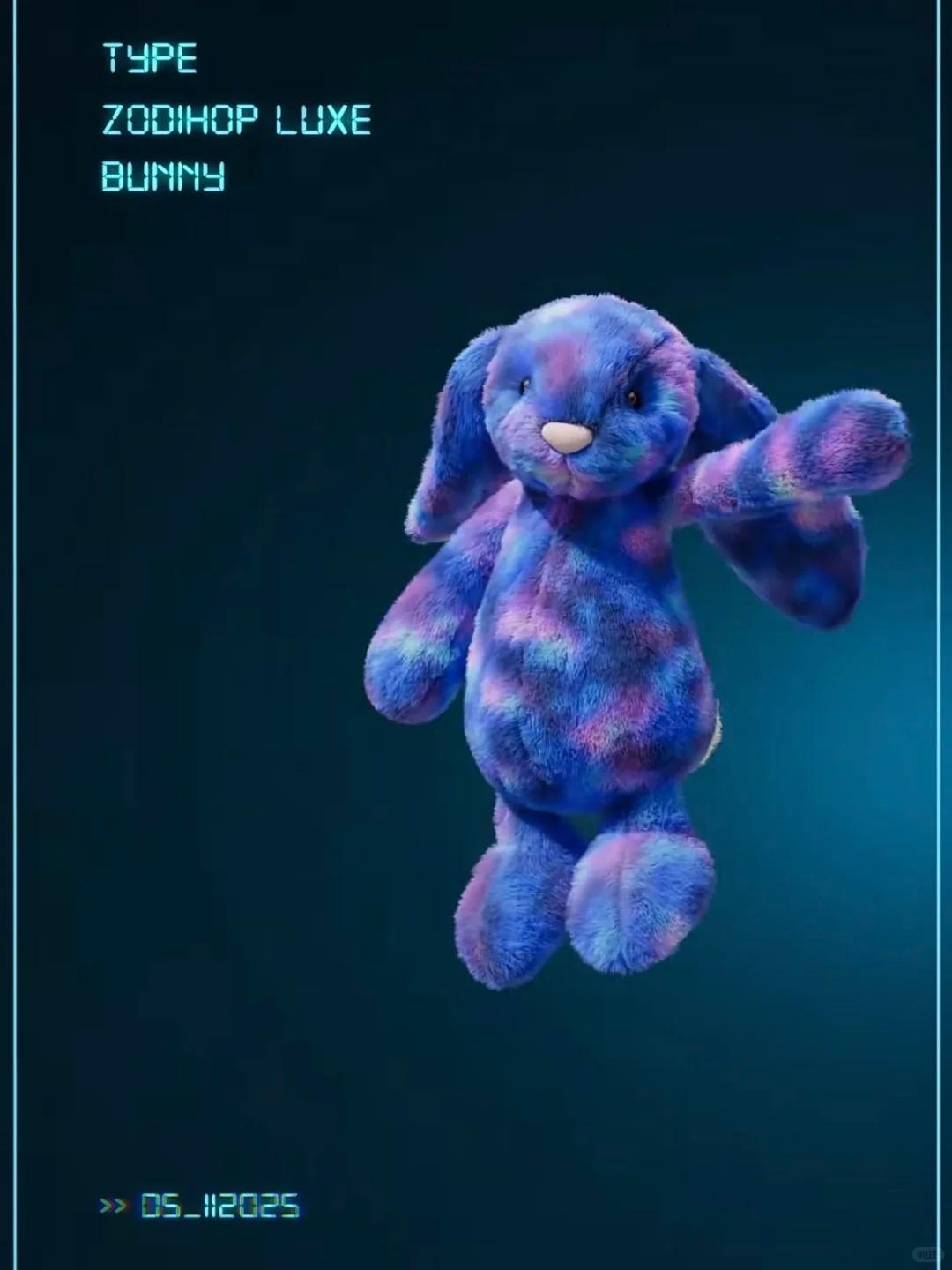 Zodihop Luxe bunny 兔公仔