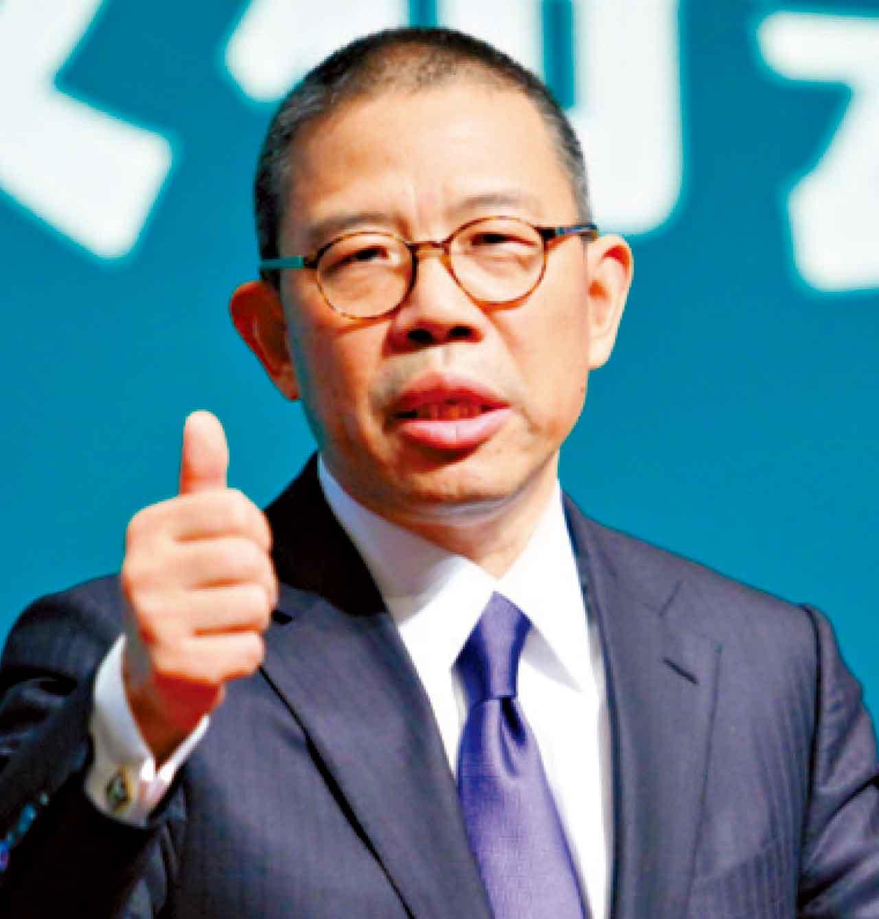 鍾睒睒身家大升五成至771億美元。