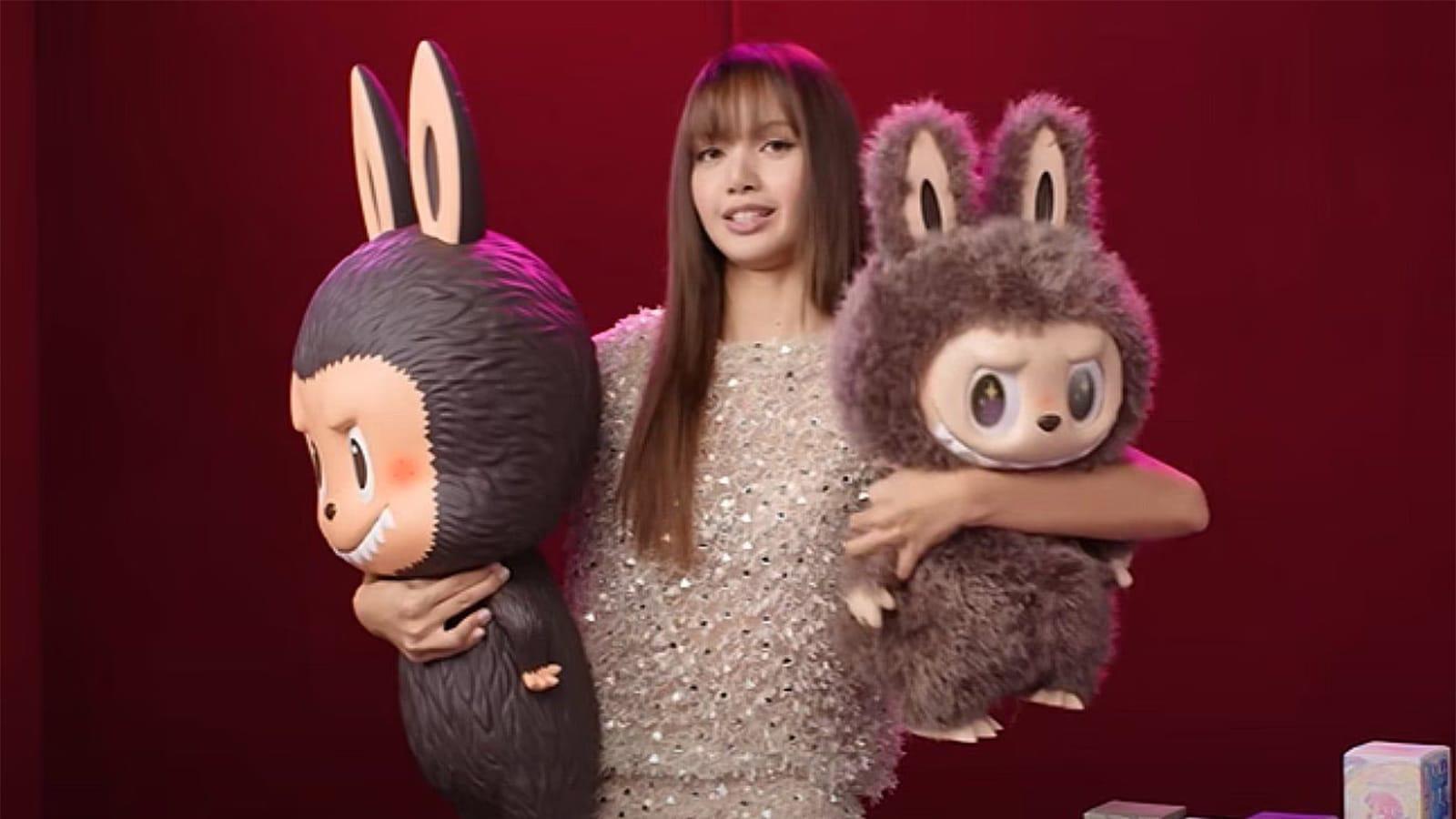 BLACKPINK成員Lisa都是Labubu粉絲。