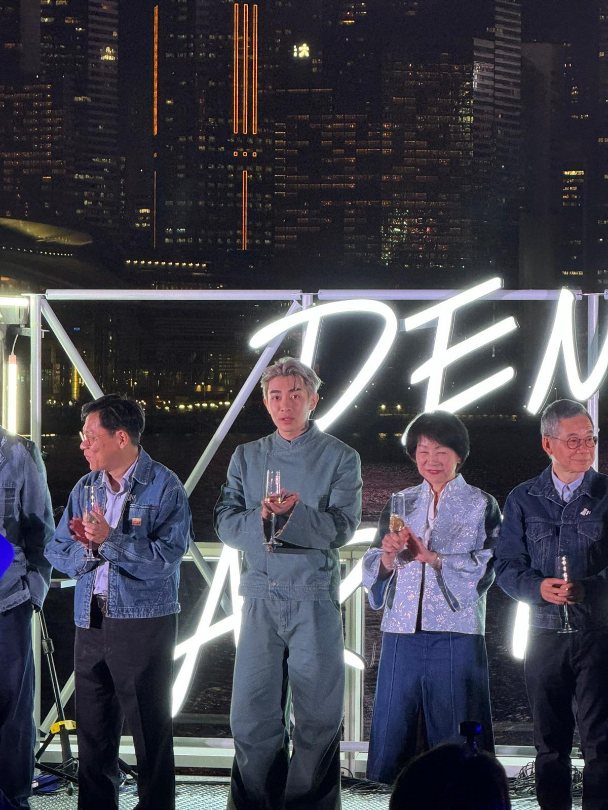 Tyson Yoshi昨晚出席牛仔節活動。 (娛樂組攝)