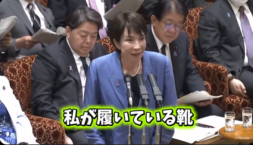 議員質問有否試過網購 高市早苗接招:對鞋連內衣都係網購