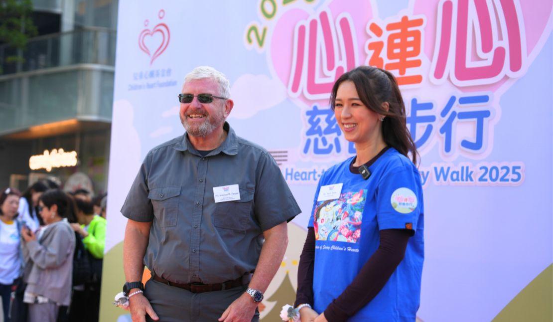 孫慧雪(Snow)擔任今年「2025心連心慈善步行」活動的愛心大使。