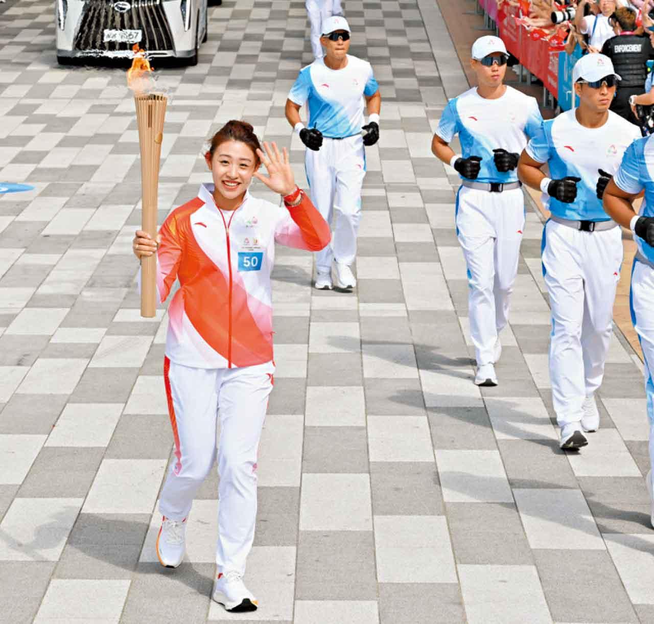 港女子擊劍運動員佘繕妡