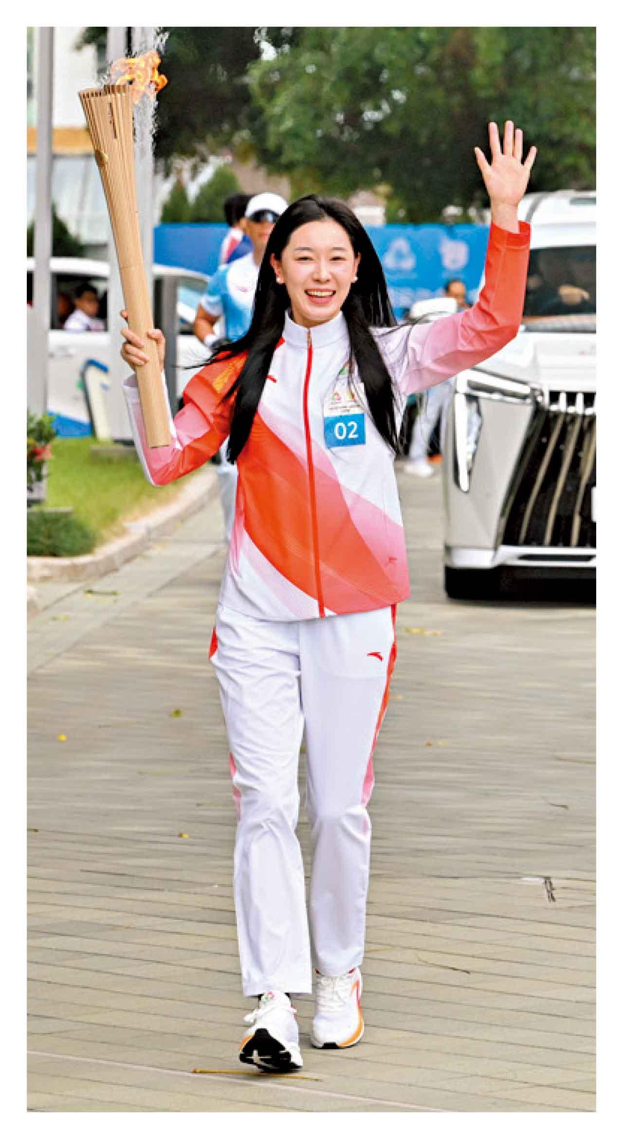 國家隊重劍運動員孫一文