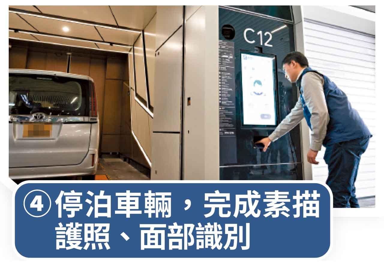 轉機停車場抵達停車場後流程
