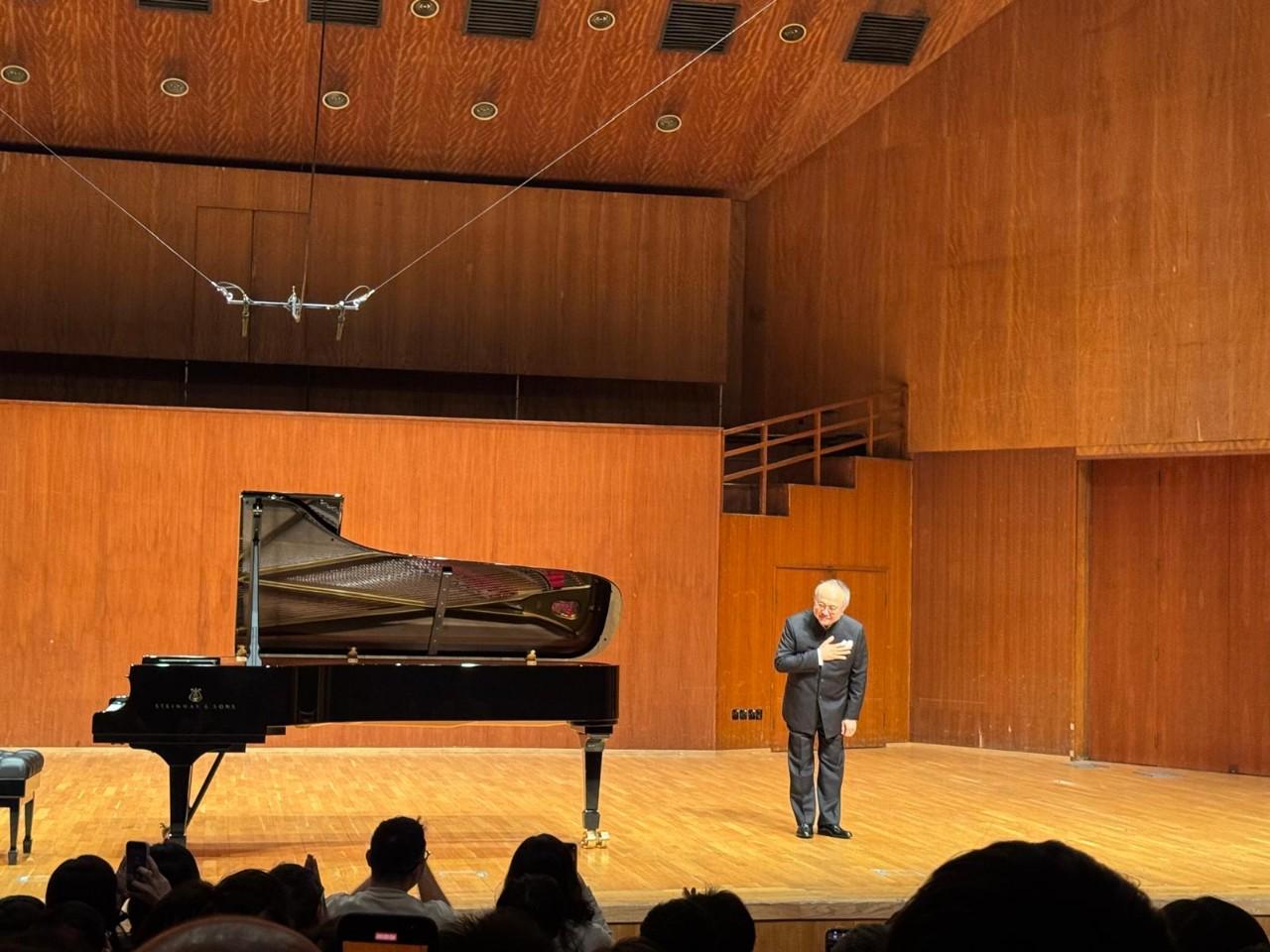 越南裔加拿大籍鋼琴家鄧泰山。(作者提供)