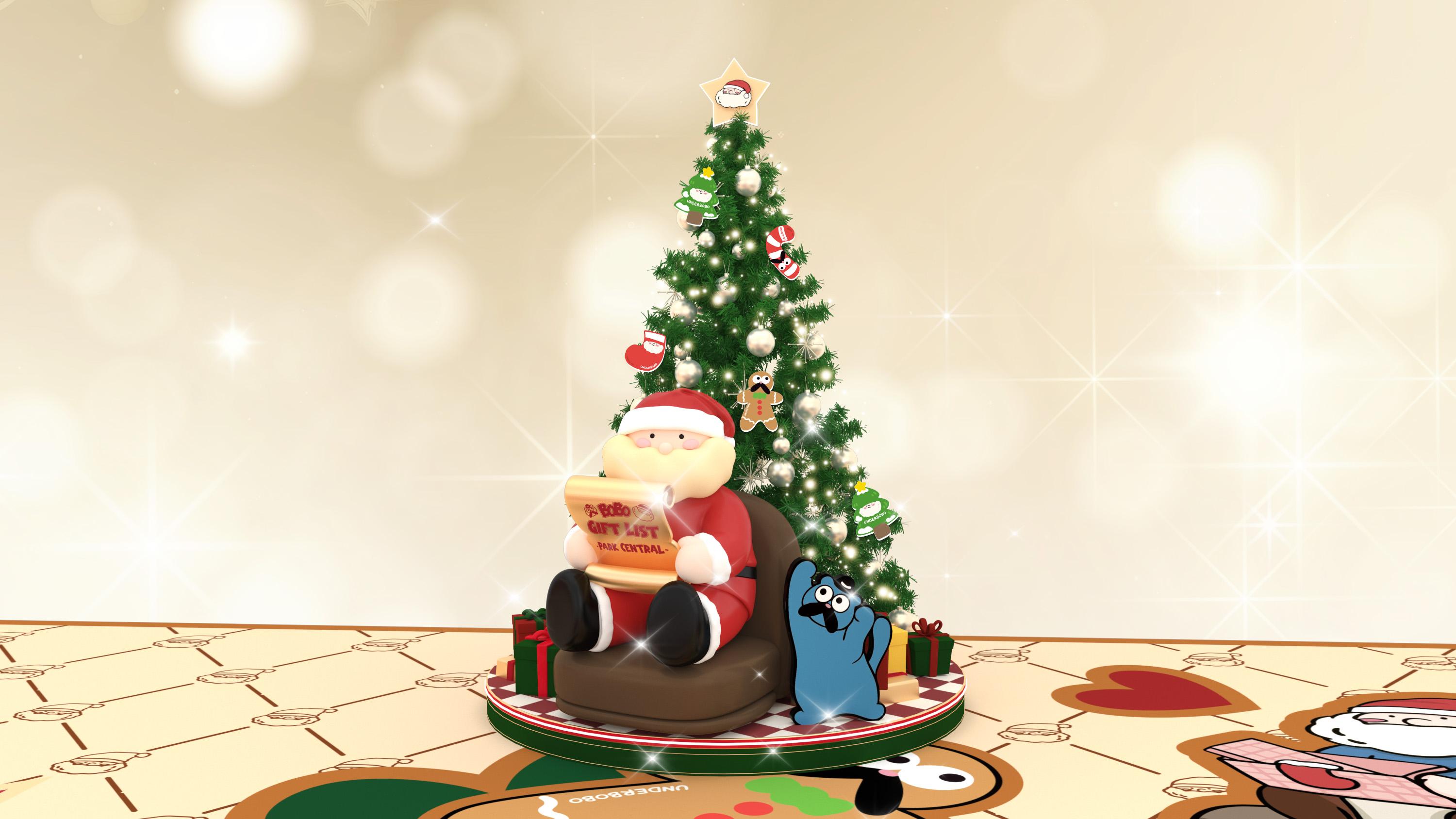 2.8m 高 UNDERBOBO 奇幻聖誕樹