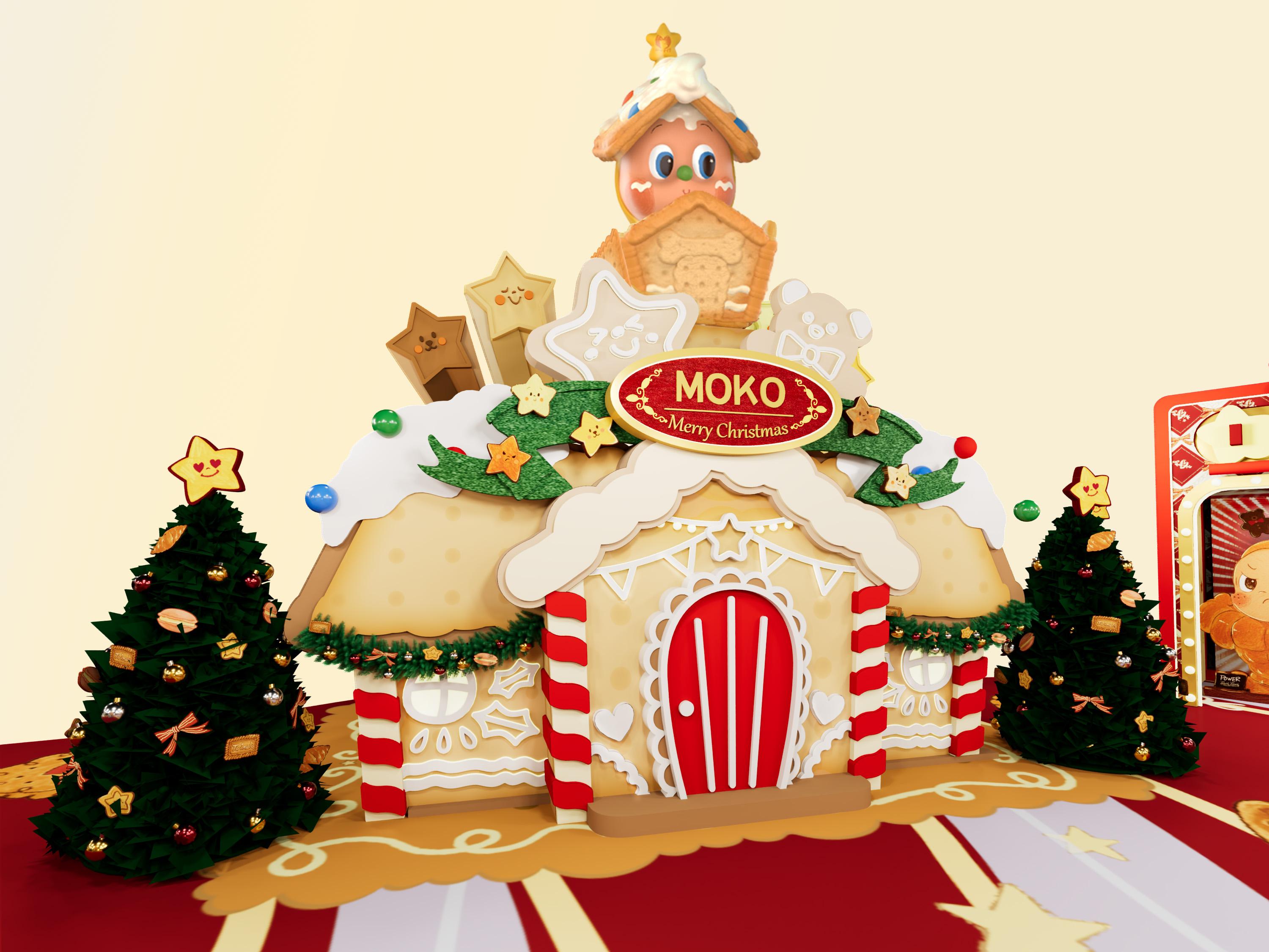 200倍巨大化餅乾屋星星人坐鎮