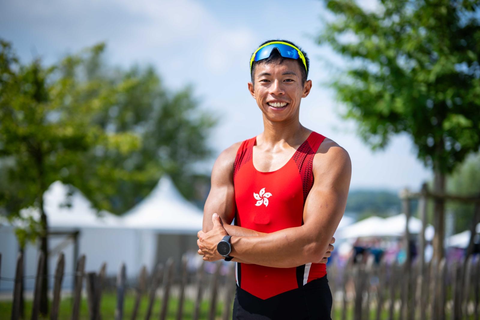 香港賽艇代表趙顯臻。(港協暨奧委會提供)