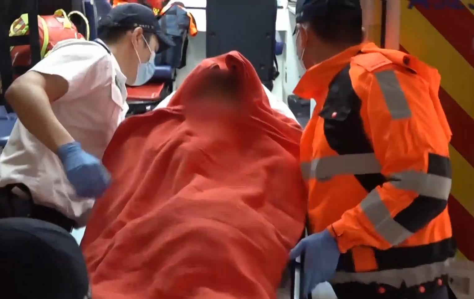 沙田發生奪命交通意外。(有線電視新聞截圖)