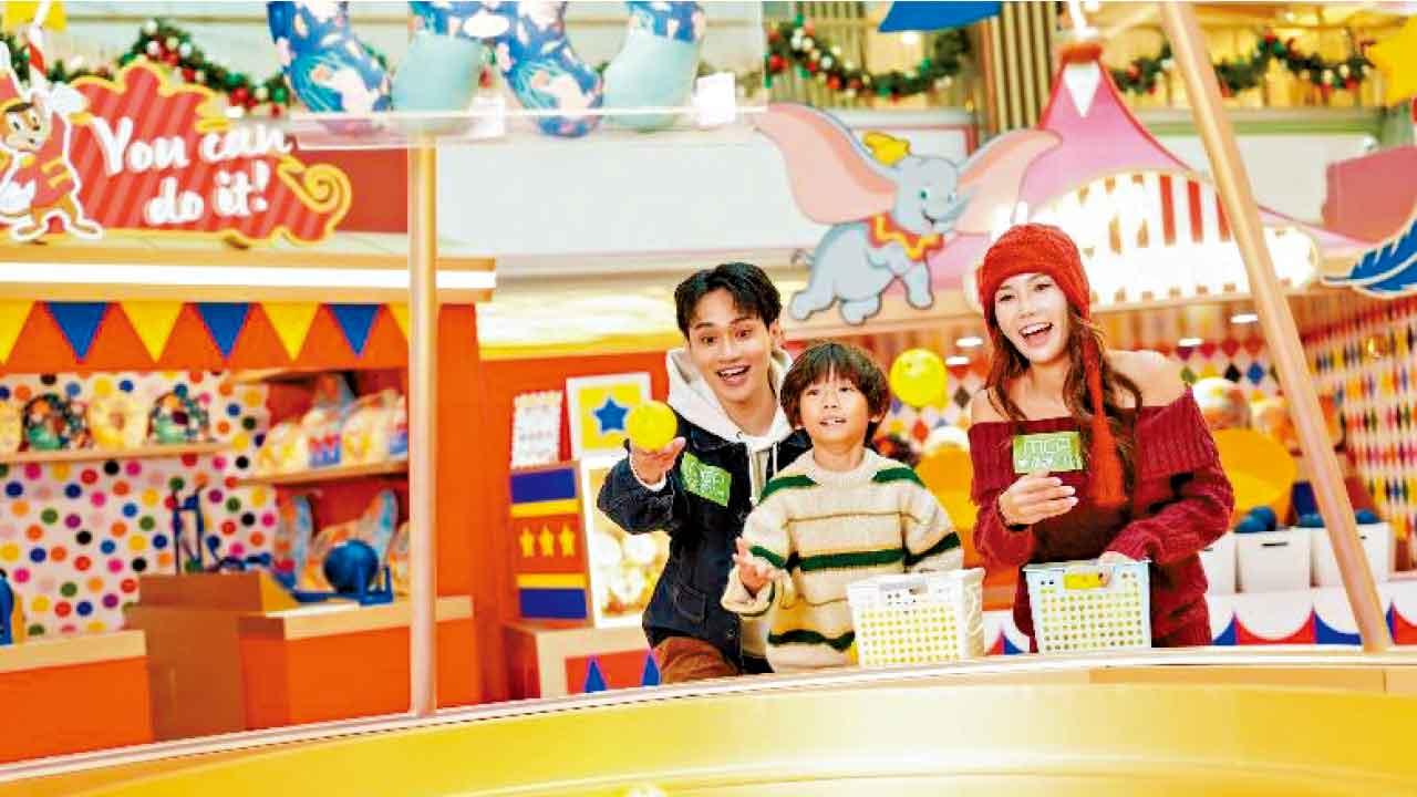 新都城中心聯乘迪士尼呈獻 Dumbo聖誕飛翔狂想曲