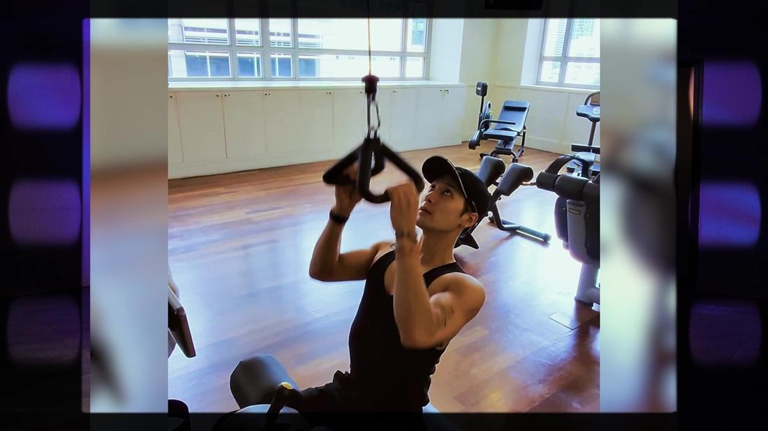 靚身型背後,當然要下苦工。