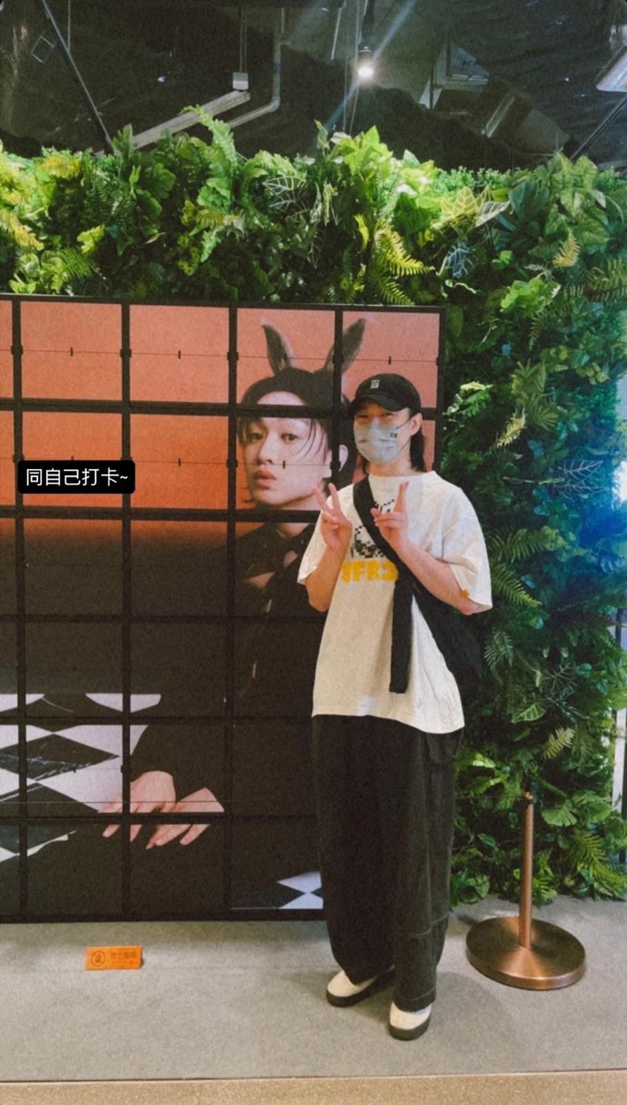 柳應廷Jer早前親自到生日展場地打卡。(IG@Jeremylaous)