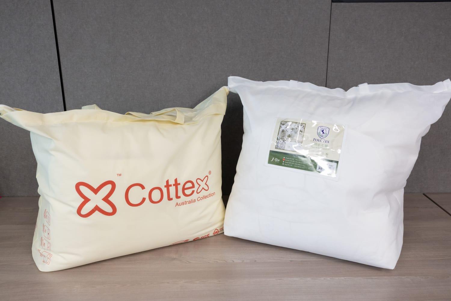 Cottex羊毛被和POLOTEX羊毛皮(蘇文傑 攝)