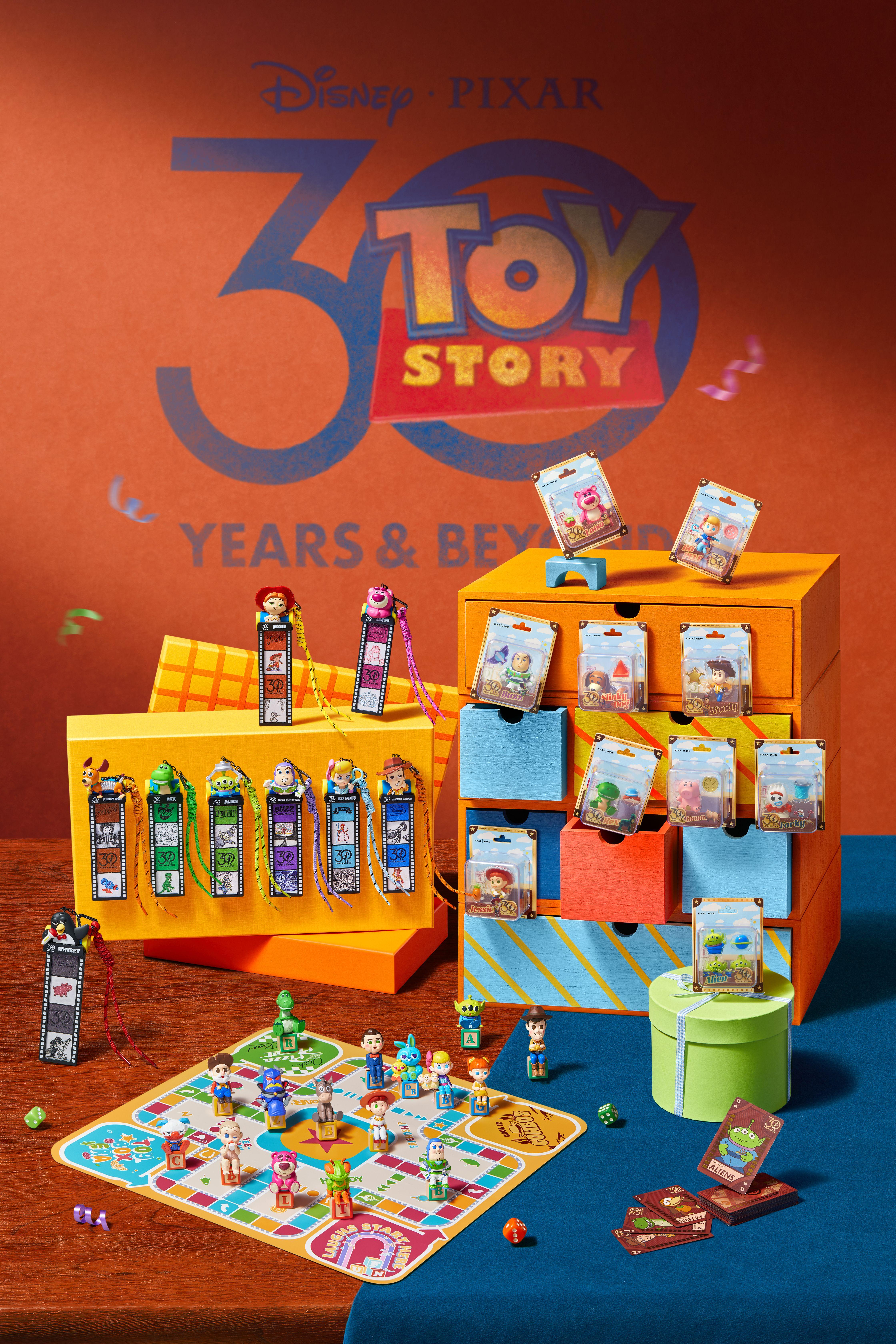 MINISO Toy Story系列:30周年限定盲盒手辦、Lotso公仔及寵物用品等多款人氣商品限量登場。