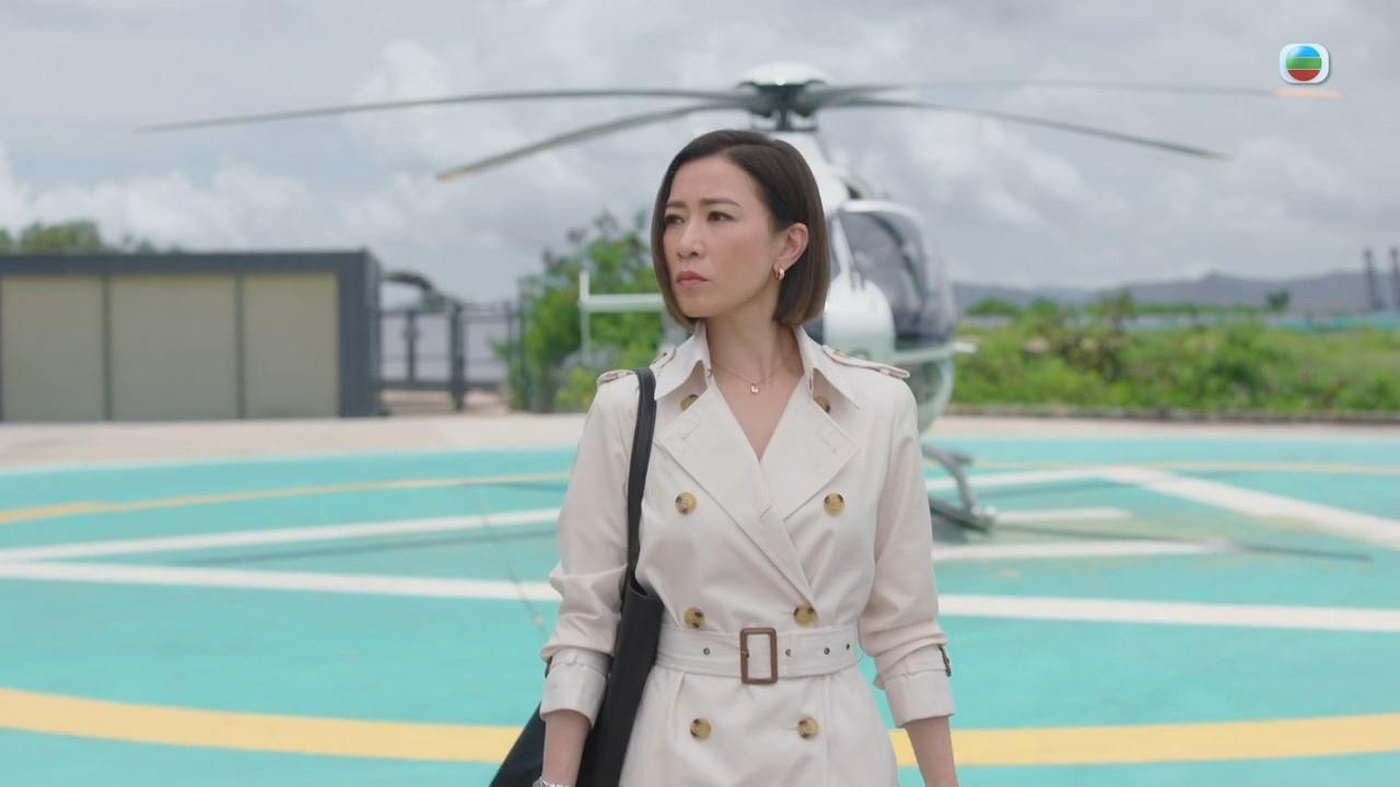 Man姐坐直升機High Profile直擊新聞現場一幕,連續兩日在網絡引發高度關注。