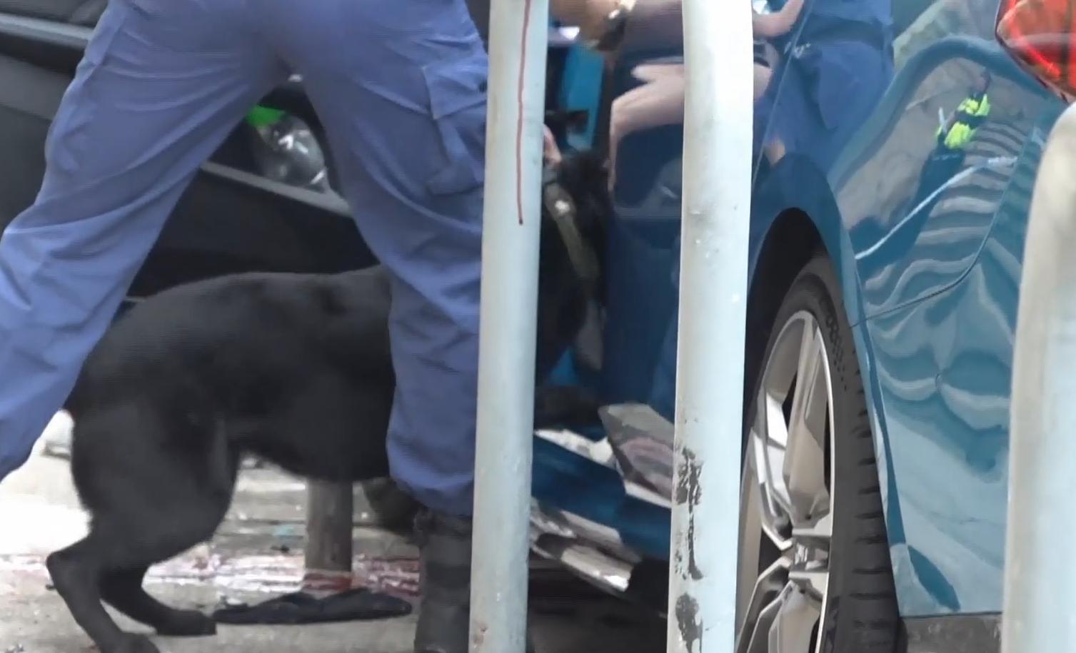 沙田發生奪命交通意外。(有線電視新聞截圖)