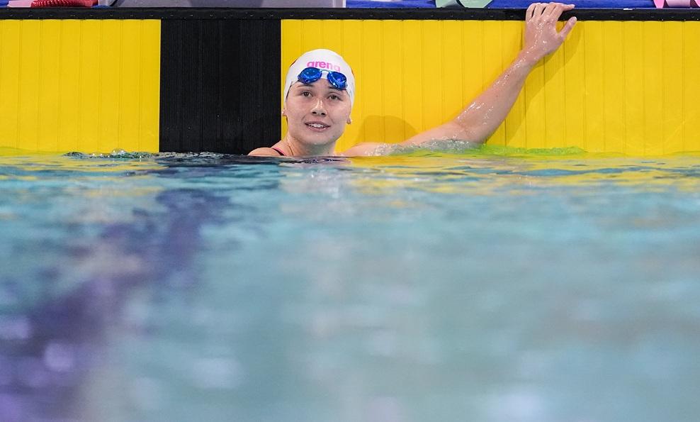 何詩蓓晉身200米自由泳決賽。