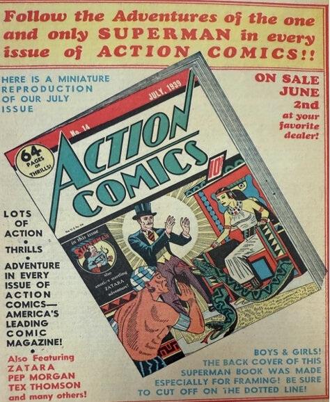 3兄弟整理母親遺物發現首期《超人》漫畫 料可逾4000萬高價賣出