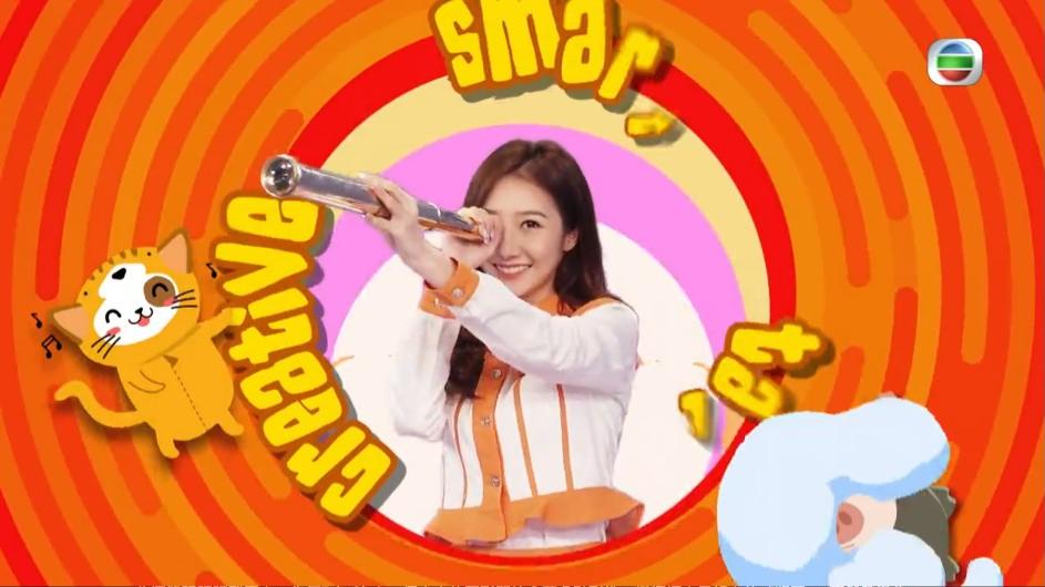 何依婷入行時曾主持兒童節目。