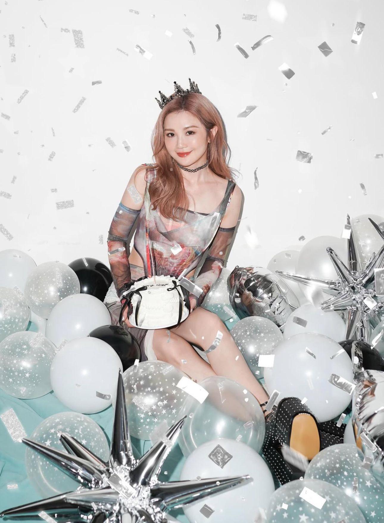 阿Sa今年特別拍下一輯生日靚相