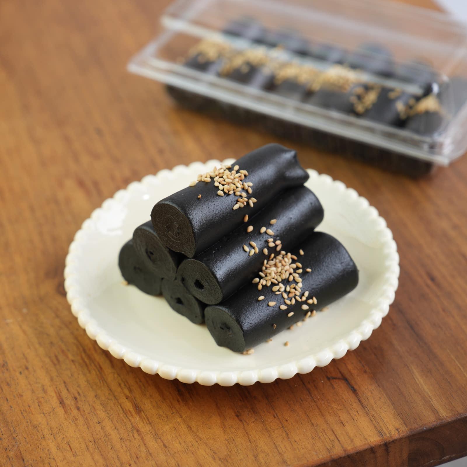 人氣黑芝麻卷(暖心芝作Facebook圖片)