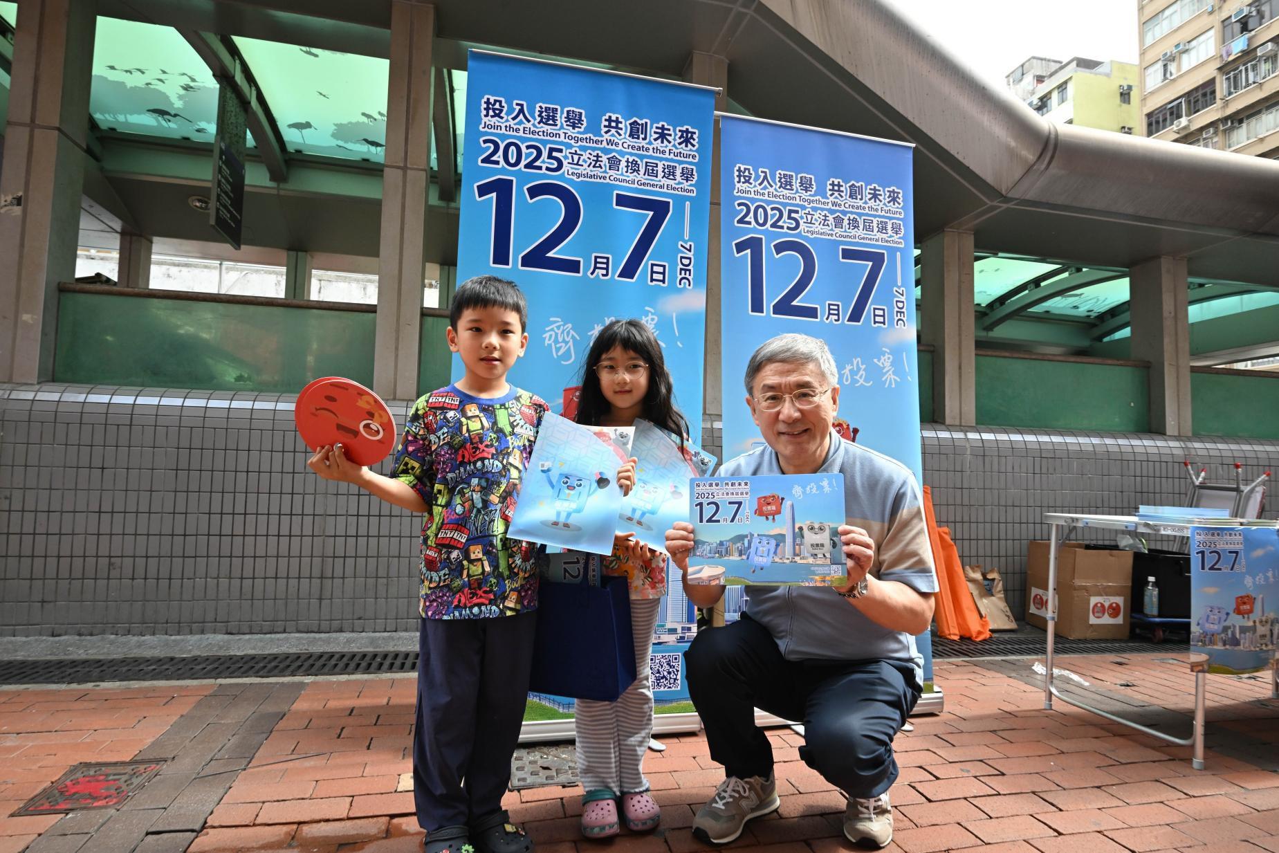 卓永興呼籲市民踴躍投票。(卓永興FB)