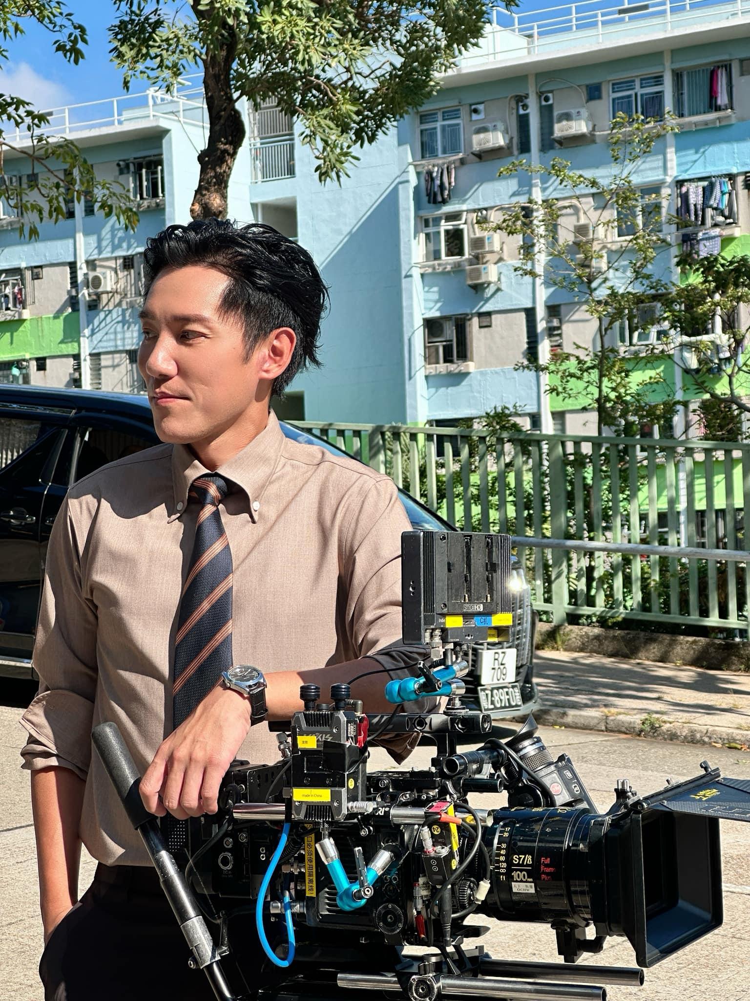 張頴康最後一日以TVB演員身份拍劇,忍不住落下男兒淚。