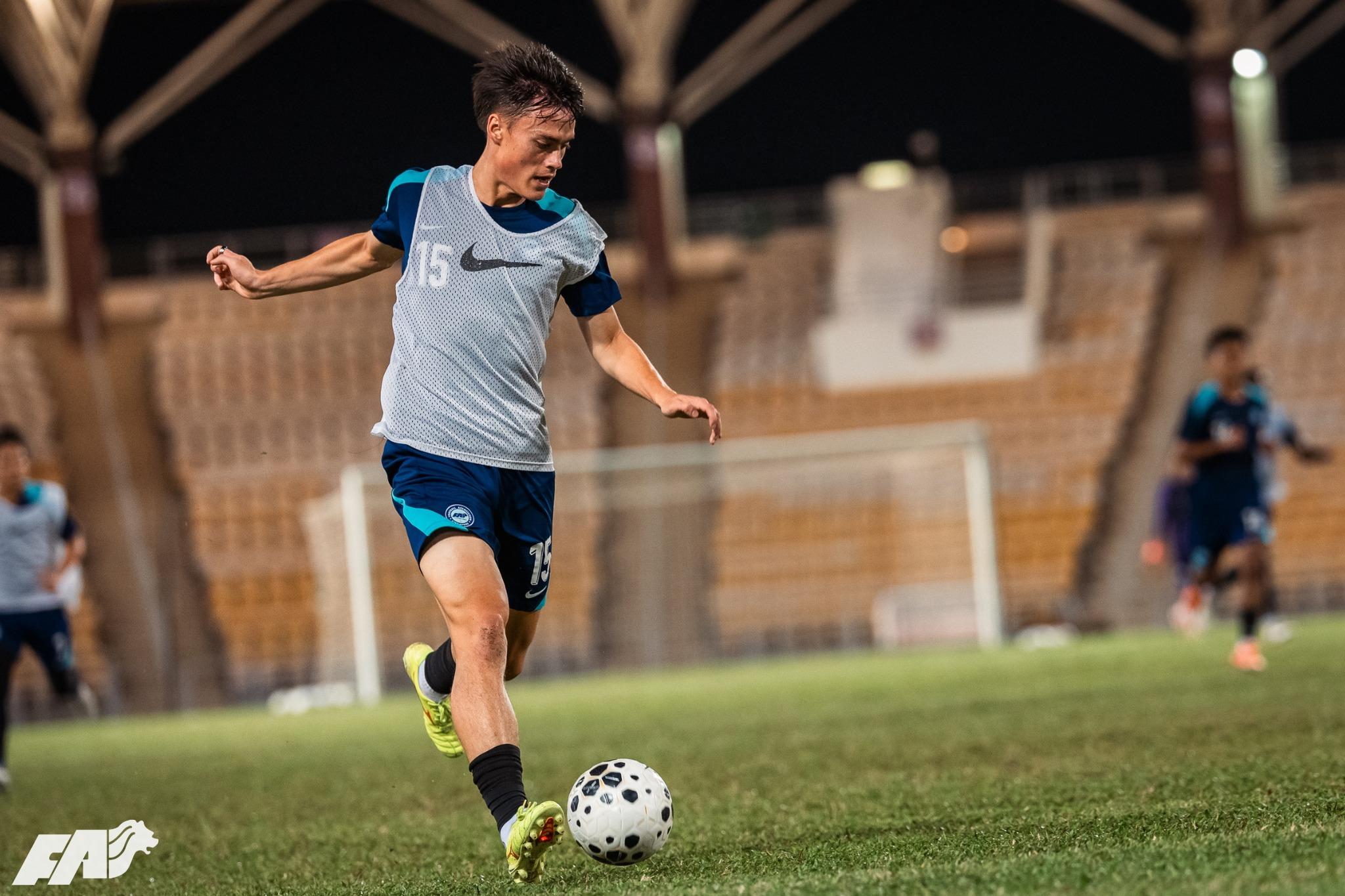 新加坡已抵達香港備戰關鍵戰。(Singapore FA)