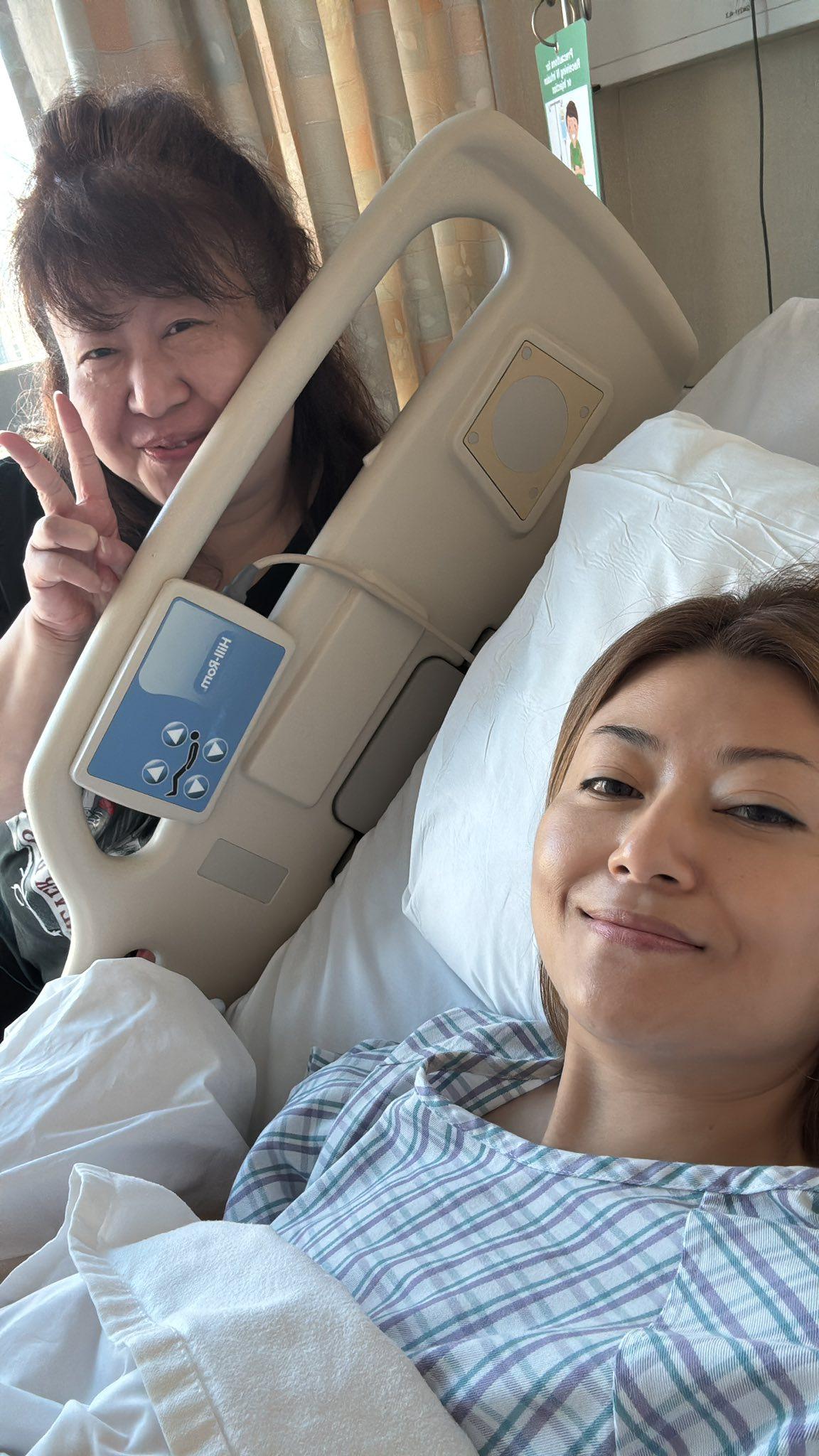 李佳入院割膽,有不少朋友、學生前來探望。