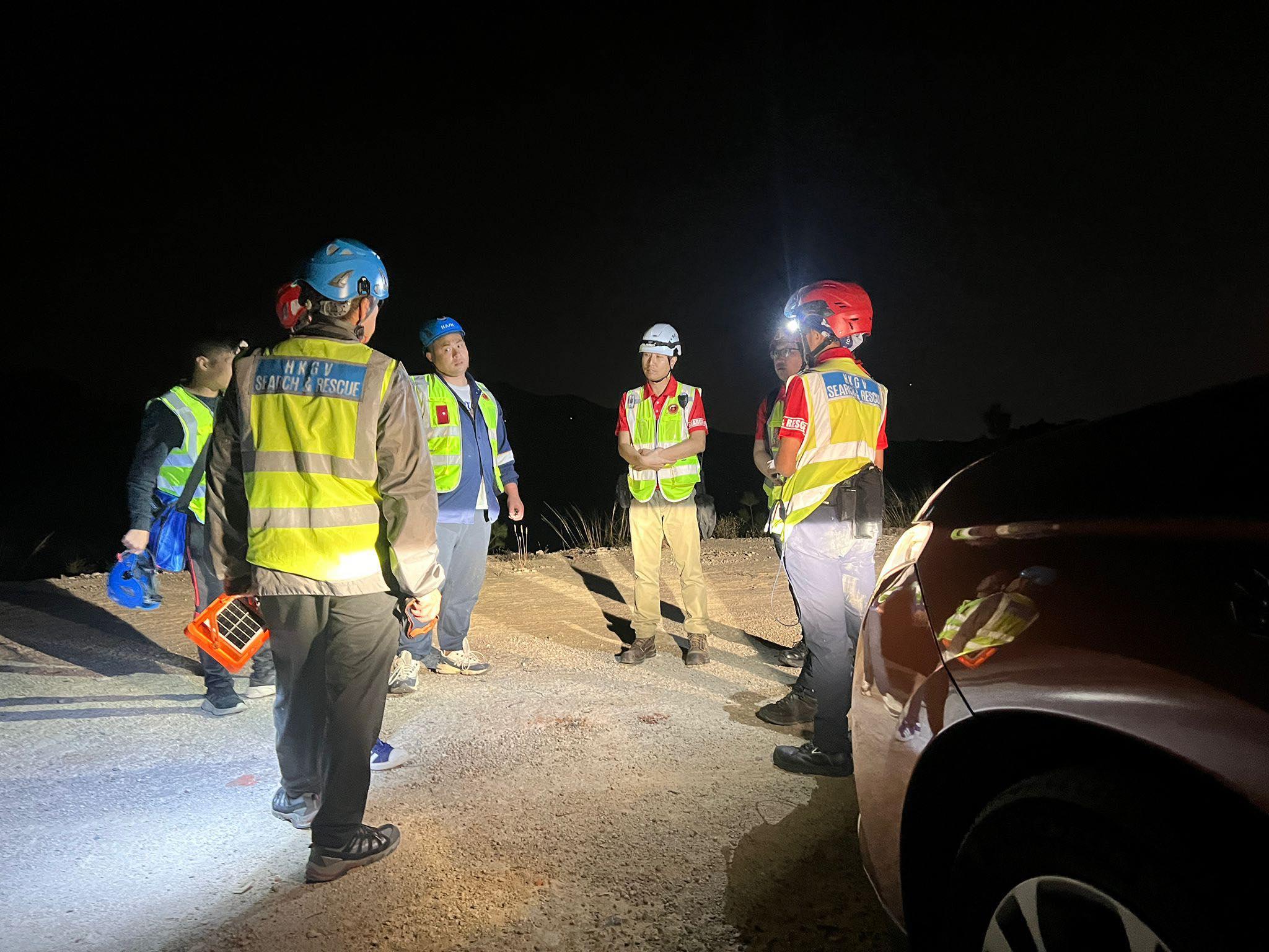 屯門87歲老翁梁煥堯失蹤。(fb「香港守望者服務團」圖片)