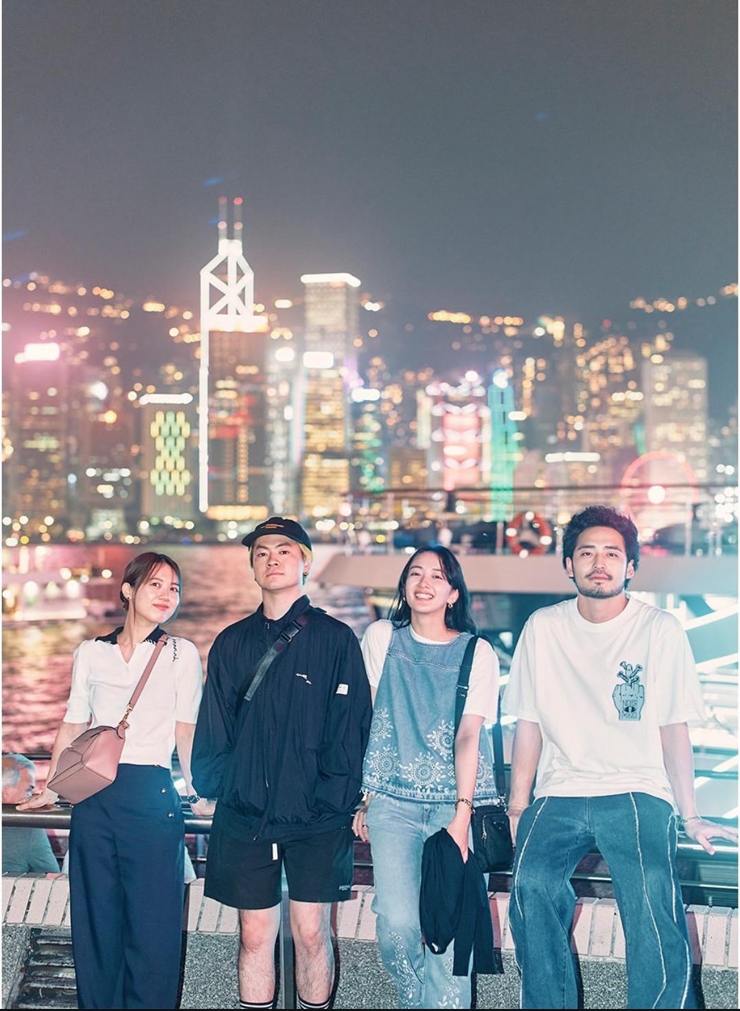 綠黃色社會訪港期間到處打卡。