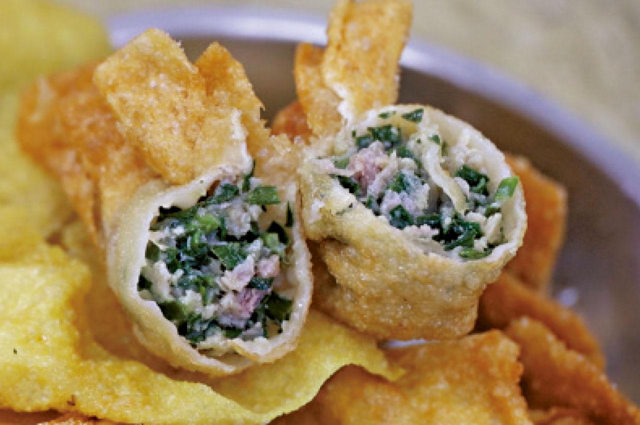 食遊記 牛池灣 彩坪小食店 炸韭菜餃