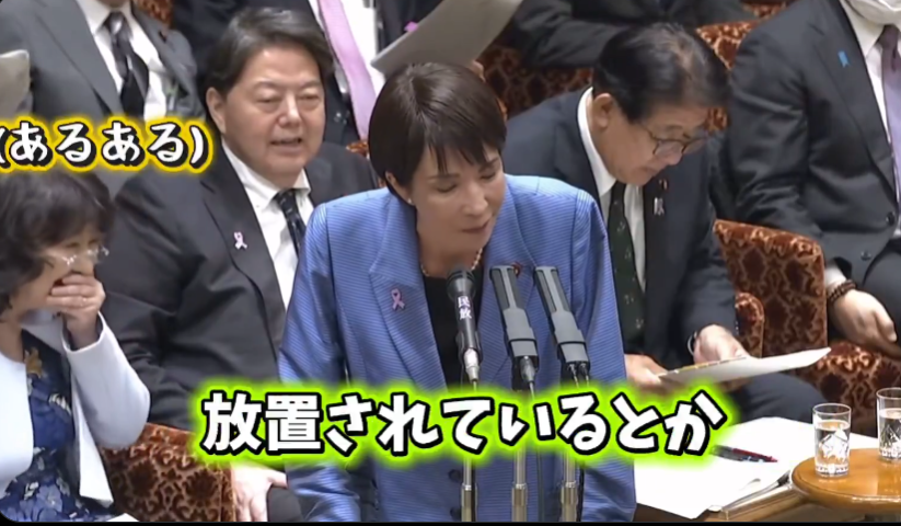 議員質問有否試過網購 高市早苗接招:對鞋連內衣都係網購