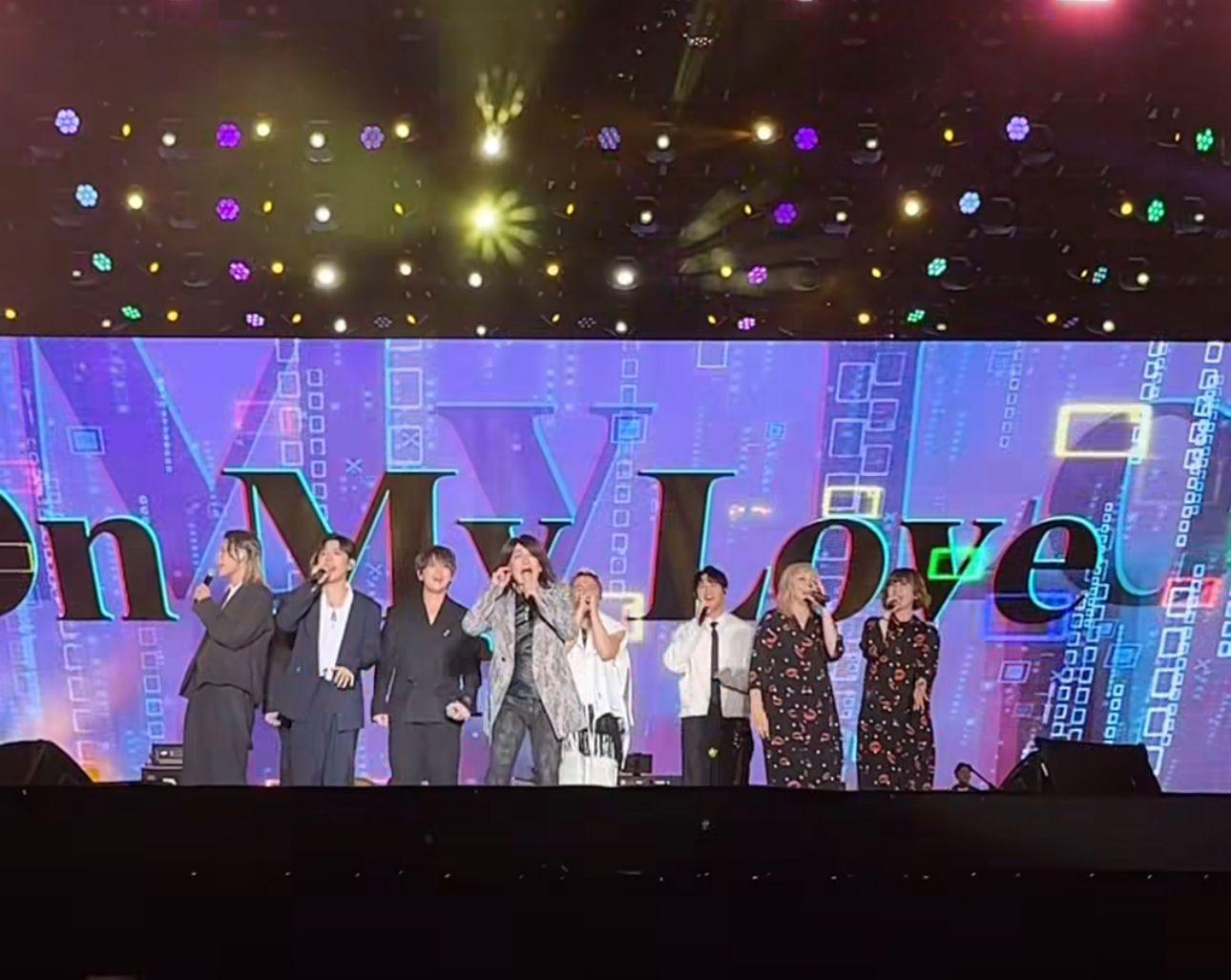 PUFFY、MIRROR四子等同台交流。